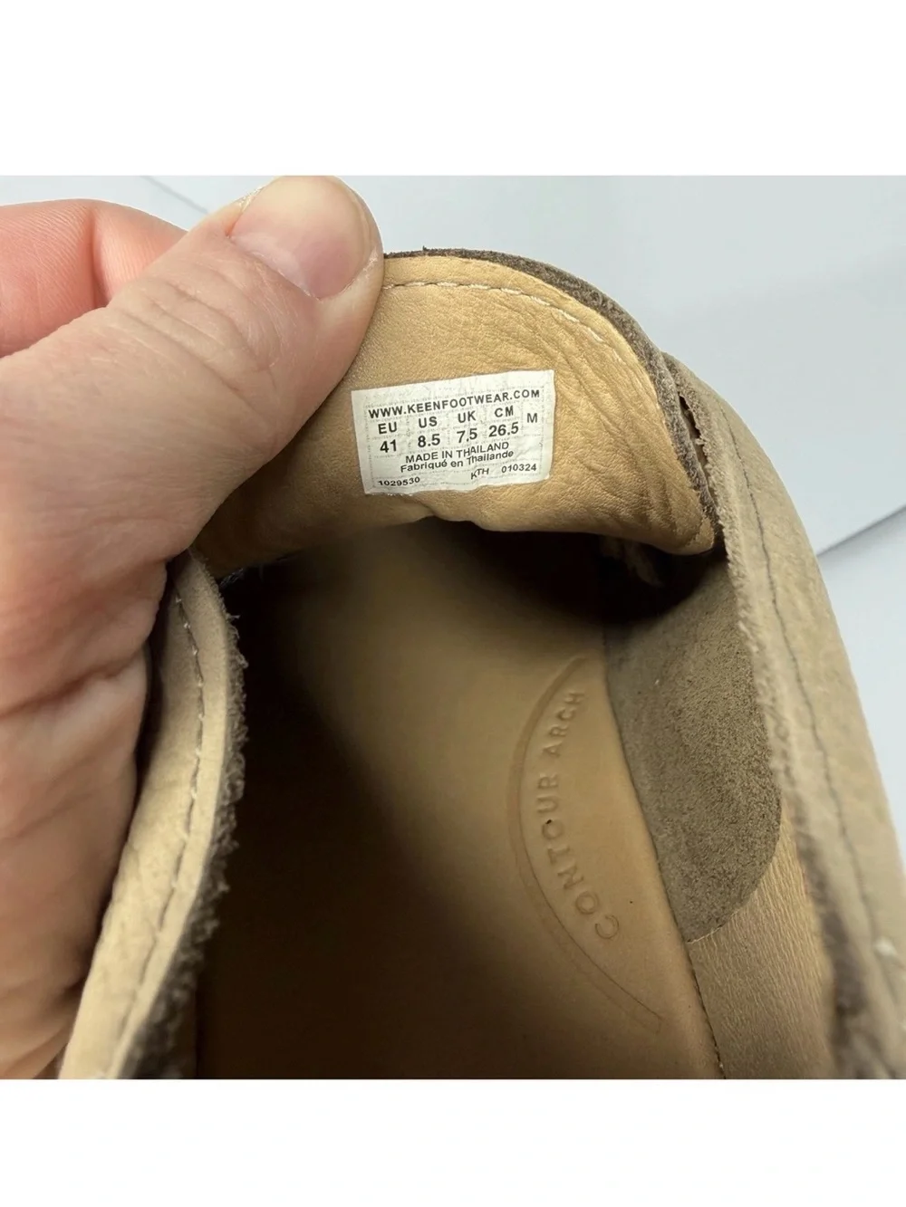 KEEN KNX Chukka Boots, Mens Sz 8.5 No-Tie Elastic Lace Shoes, Preferred Leather